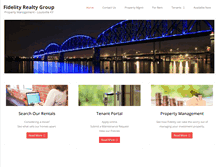Tablet Screenshot of myfidelityhome.com
